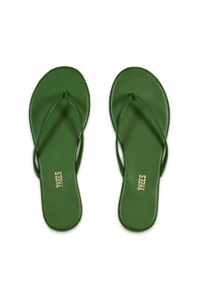 Tkees TK-2023 Zelene ženske šlepete Papuče
