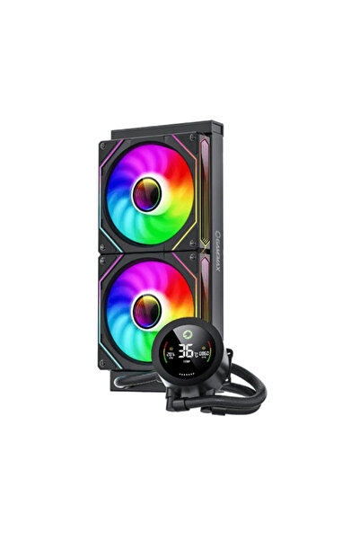 GAMEMAX Iceburg 240 Digital CPU Cooler, 1800rpm (Black)