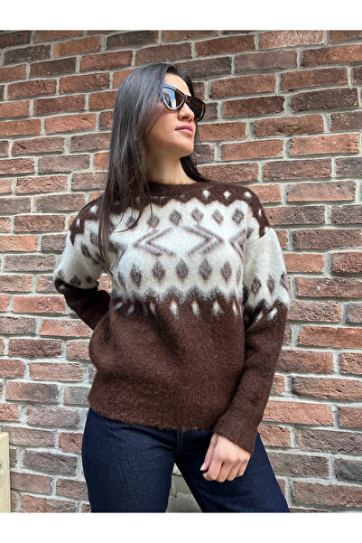 ABBRA Ženski džemper sa uzorkom