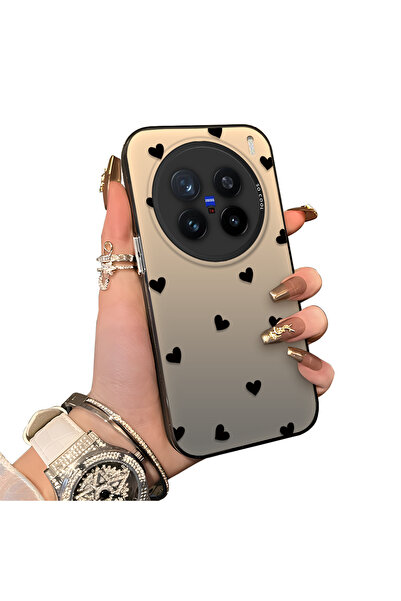 ucuc حافظة حماية لعدسة الهاتف من السيليكون الصلب أكريليك درجة متوافقة مع Vivo...