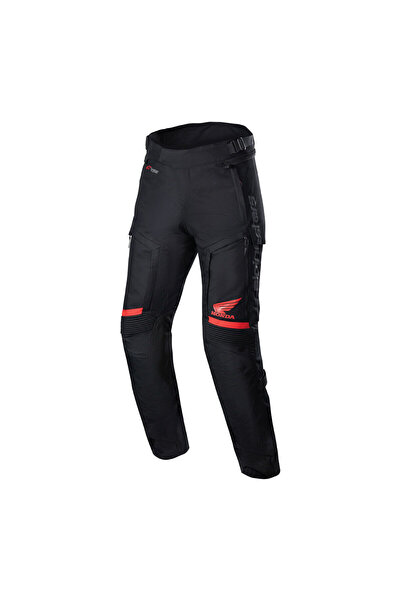 Alpinestars Honda Bogota Pro Drystar Korumalı Motosiklet Pantolonu Siyah Kırmızı