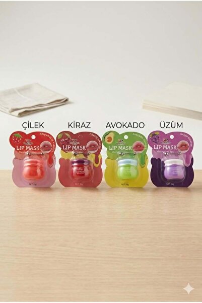 Raneel Kazançlı Alışveriş Meyve Özlü Nemlendirici Dudak Maskesi Seti 10g