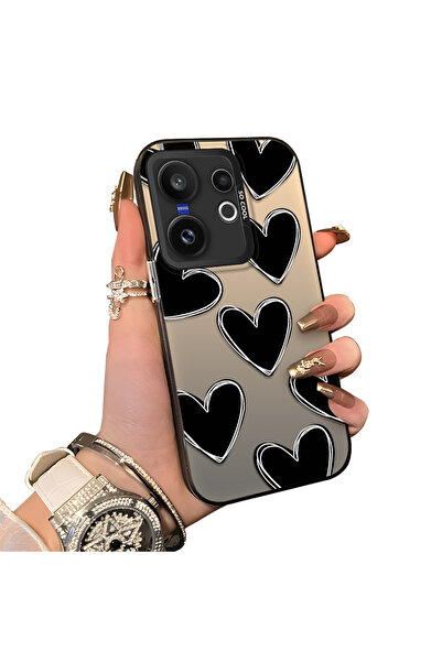 ucuc حافظة حماية لعدسة الهاتف من السيليكون الصلب أكريليك درجة متوافقة مع Vivo...