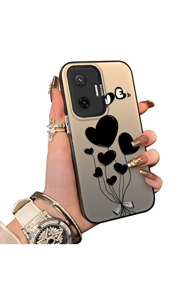 ucuc حافظة هاتف من السيليكون المقاوم للصدمات متوافقة مع Poco F7 من Heart Ball...