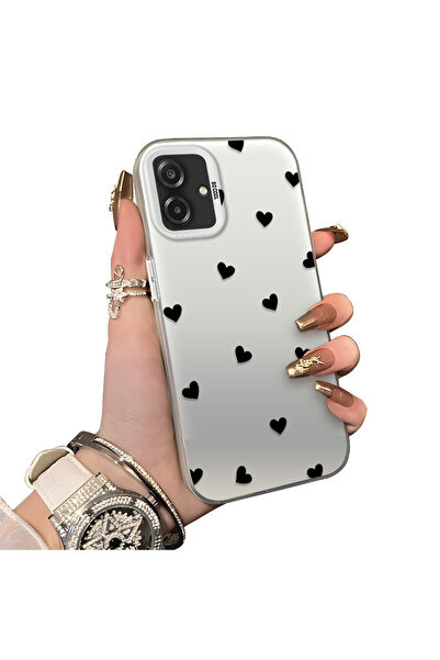 ucuc حافظة حماية لعدسة الهاتف من السيليكون الصلب أكريليك متوافقة مع هاتف سامس...