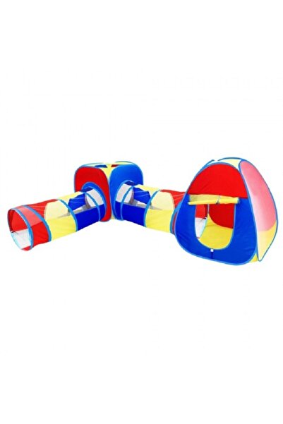 Noname Set cort si tunel cu 4 elemente tricolor