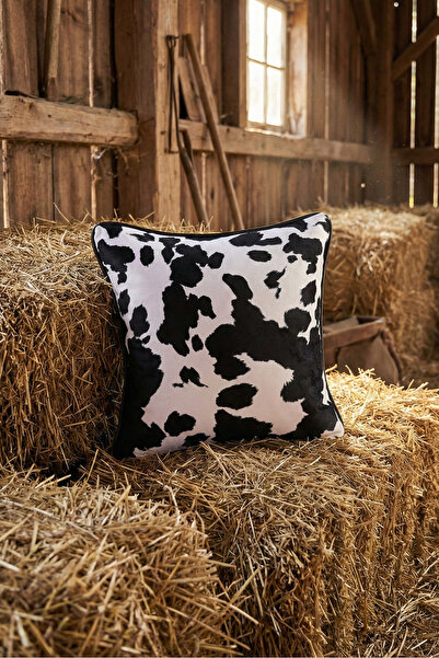 decofav Vaca Neagră D cu model D piele F material reiat K catifea K Husă de p...