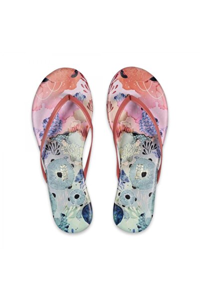 Tkees Tk-2023 Parmak Arası Pembe Kadın Terlik