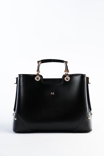 Matmazel Serena Siyah Kadın El ve Omuz Çantası