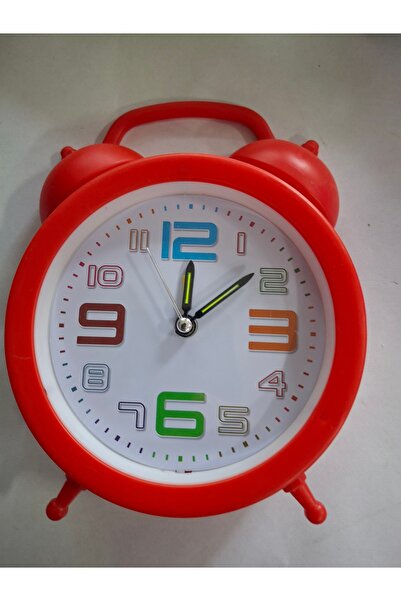 metalocasnice 13 cm diameter table clock, powered by 1 aaa battery (ne Linen ...