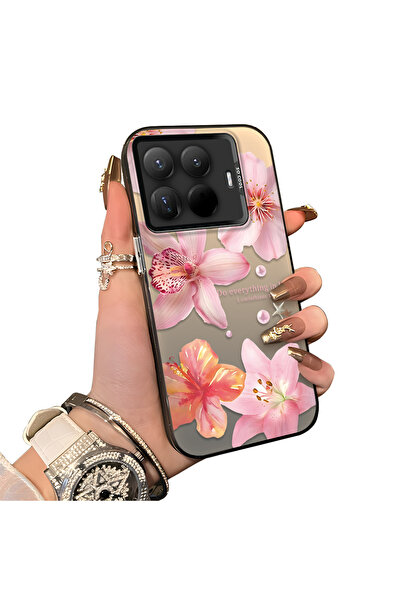 ucuc حافظة حماية للعدسات من السيليكون الصلب أكريليك متوافقة مع هاتف Mi 15T Pr...