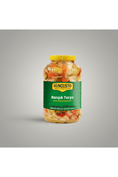 SUNGUSTO - Karışık Turşu 5000 cc Pet