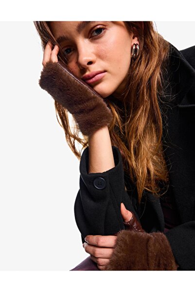 Buti Allbucks Bersh Ka Faux Fur Gloves Abbrs3790