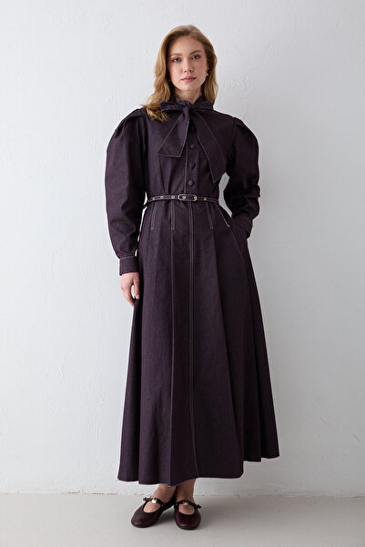 Melike Tatar Kot Elbise 3-4444