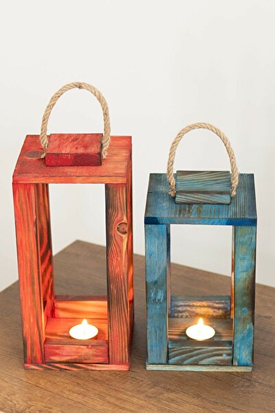 MİPOY AHŞAP DEKORATİF MUMLUK