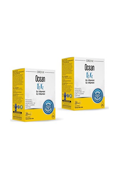 Orzax Ocean d3k2 drop 20 ml 2 pieces