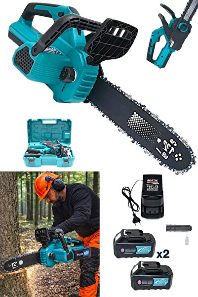 STANVOLT PROFESYONEL Şarjlı Ağaç Odun Kesme Makinası Zincirli Testere 21v 4 A...