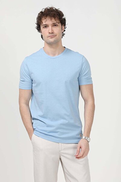 JB John Borners Set de bumbac 100% pentru bărbați, cu guler rotund etichete o...