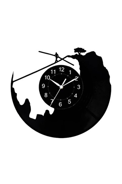 OEM Wall Clock, Analog, Round, Acrylic, Black, 30 cm
