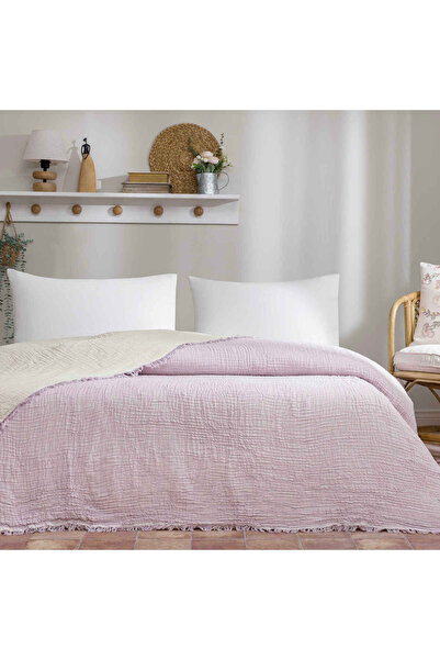 Linens Coraux Cotton Muslin Double Piqué Lilac