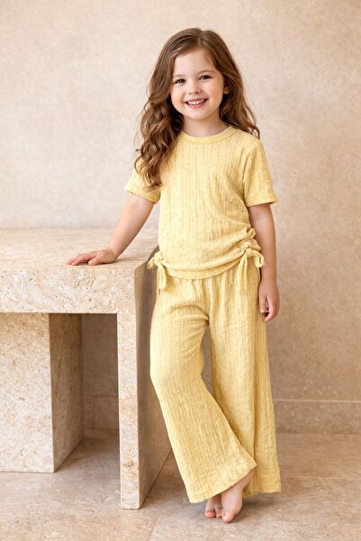 tunays shopping Set de pantaloni pentru fete, stil casual și elegant