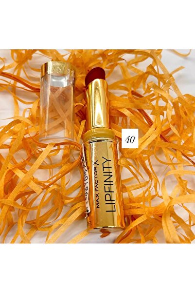 MX Max Factor Lipfinity Long Lasting – Long-lasting, smudge-proof lipstick - 40