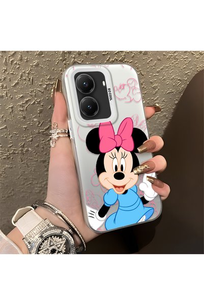 CASEVIBE Poco X7 Pro Compatible Stylish Minnie Mouse Patterned Shockproof Pho...