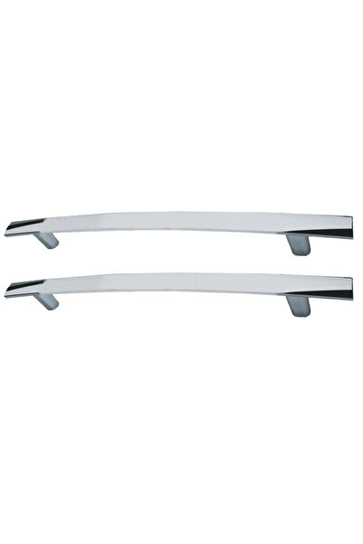 flores Set of 2 furniture handles, metal, K600, length 146 mm, hole distance ...