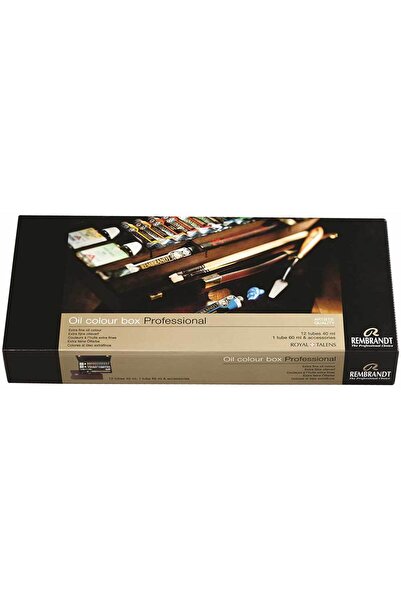Talens Rembrandt Oil Colour Box Professionel(Ahşap Kutu)