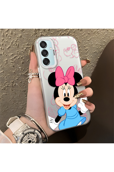CASEVIBE Samsung Galaxy M15 Compatible Stylish Minnie Mouse Patterned Shockpr...