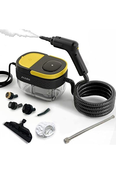 ET-LIFE جهاز تنظيف بالبخار محمول باليد، جهاز بخار مضغوط بقوة 2500 واط للتنظيف...