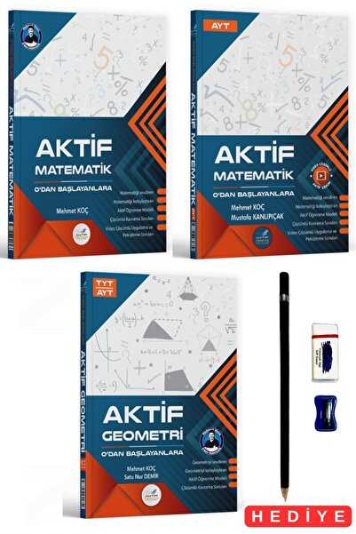 Aktif Öğrenme Yayınları Aktif Yayınları Tyt-Ayt Matemetik ve Geometri Konu An...