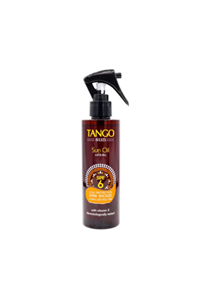 Tango Sun Oil Soft & Silk SPF 6 Dark Bronze 200ml