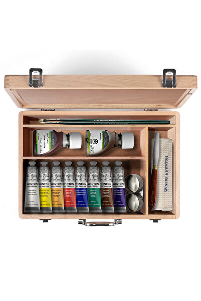 Winsor Newton Winsor & Newton Winton Yağlı Boya Wooden Set (Ahşap Kutulu 8 x ...