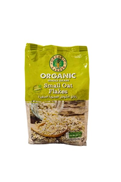 Organic Larder رقائق الشوفان الصغيرة من الحبوب الكاملة
