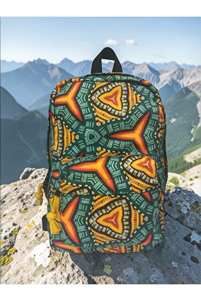 Old Cotton Quality Mini Vintage Casual Design Daily Backpack Travel Bag 21 cm...