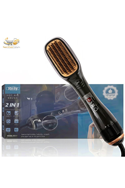 Generic Ruay Professional 1200W 2 in 1 Hair Styler, Dryer & Straightener, Hot...