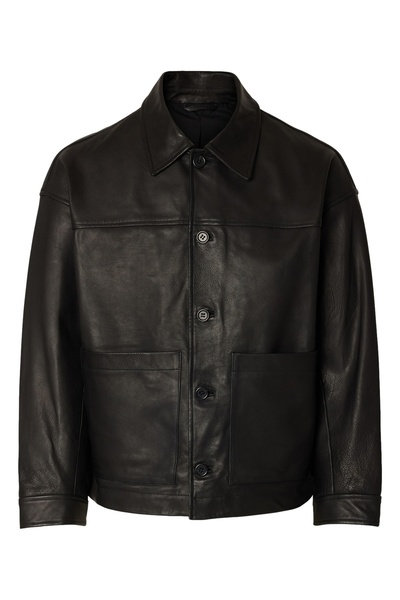 Selected Homme Jacke Marc Lederjacke