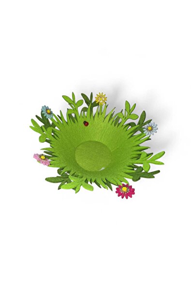 NoNameStore7 Cos decorativ oua Paste, multicolor, 25 x 10 cm