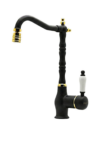 DUREVO Rustik Antik Batarya- Zen Design Mutfak Bataryası Oynar Başlıklı Pirin...