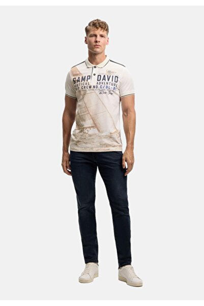 Camp David Poloshirt Cabo Verde Kurzarmshirt mit Polokragen