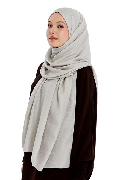 TRMODA قطن قطعة من شالات الجاكار بنقشة المونوغرام - مانع للانزلاق، لا تظهر عل...