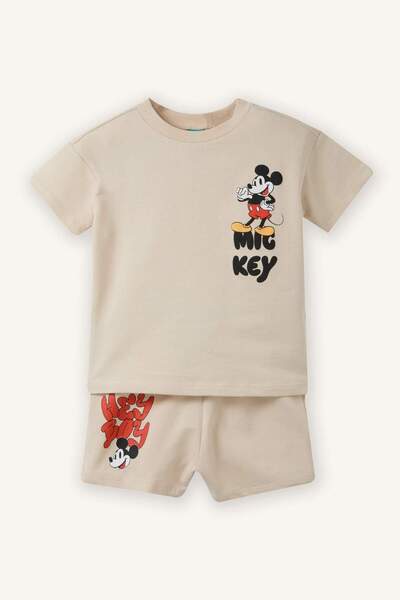 DeFacto Disney Mickey & Minnie 2-Piece Set for Baby Boy G9911A526Sm
