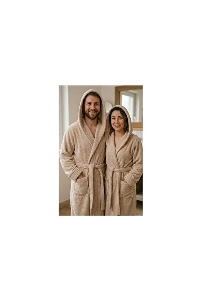 Lavin Battal Boy Wide Fit 100% Cotton Women's & Men's Bathrobe