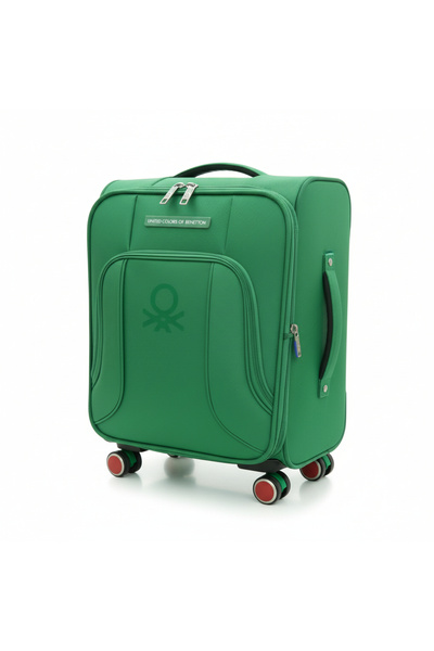 United Colors of Benetton Unisex Yeşil Trolley 50 Cm Valiz 14bnt3100-03