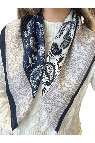 BYYEŞO Detaliu model 65*65 Eșarfă roșie