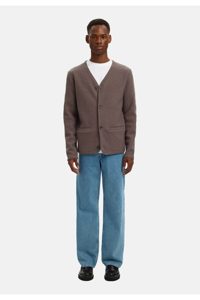 Selected Homme Strickjacke Jin Cardigan Knopfverschluss