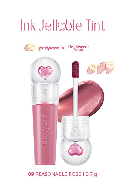 PERIPERA Water Based, Weightless, Gel Textured Tint Ink Jellable Tint 09 Reas...