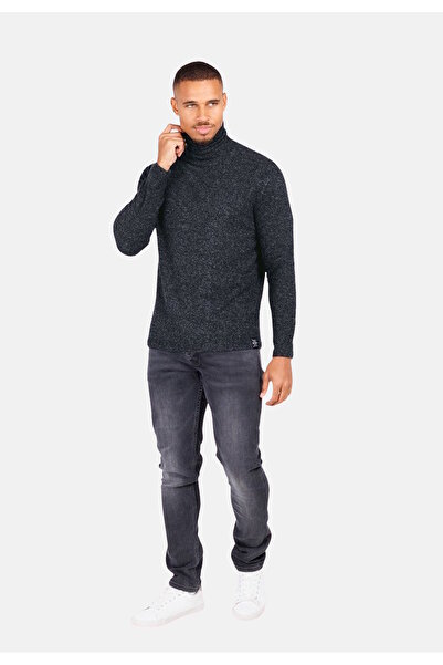 Key Largo Pullover Steel Rollkragenpullover