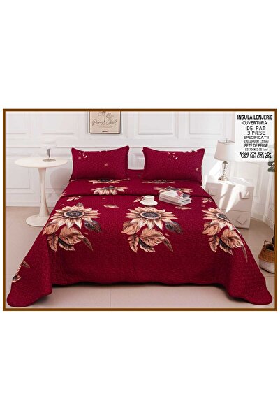 Om Bedspread Set 3 PCS, 220x 240cm